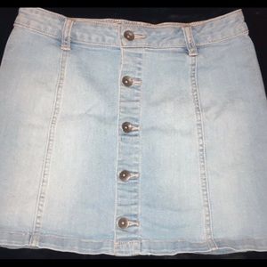 Vans denim skirt